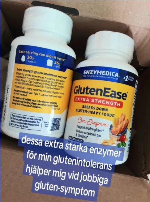 Enzymer för nedbrytning av gluten