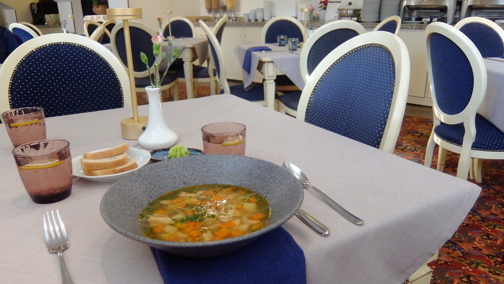 Glutenfri lunch på restaurang