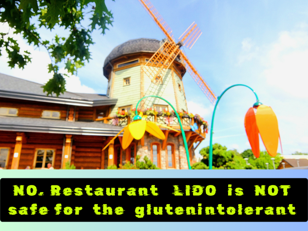 Photo of the windmill outside the buffet restaurant LIDO in Riga, Latvia